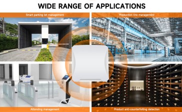 Yanzeo SA810 UHF RFID Reader – Long-Range, Waterproof, Multi-Protocol Reader for Access Control & Logistics