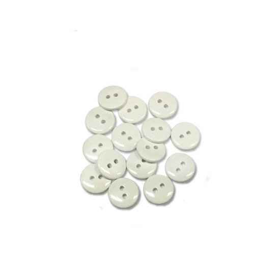 YANZEO 13.56MHz RFID Laundry Button Tag, φ13mm RFID NFC Buttons For Clothing, High-temperature Wear-resistant RFID NFC Clothing Label 