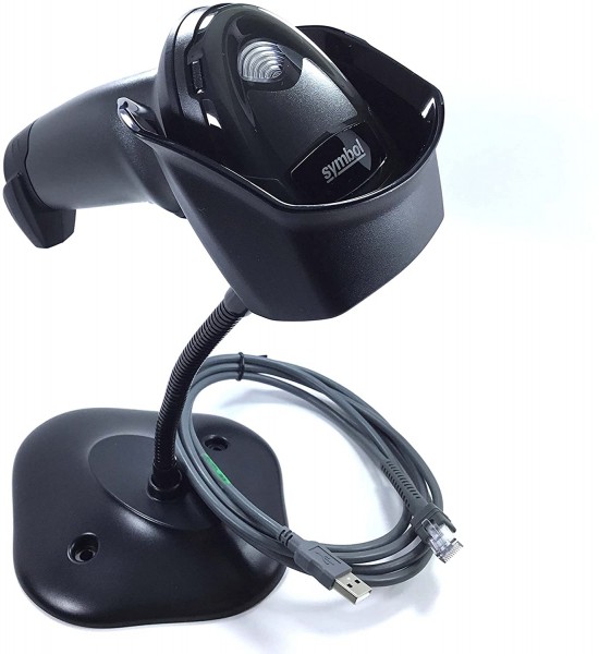 Zebra Symbol DS4308-HD New Generation Handheld Omnidirectional Barcode Scanner/Imager (1-D, 2-D PDF417), Includes Stand USB Cord