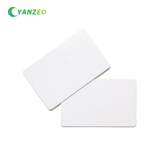 UHF RFID Tag Card PVC White Card 915M Vehicle Management Long Distance 6C 6B 9662 H3 Chip