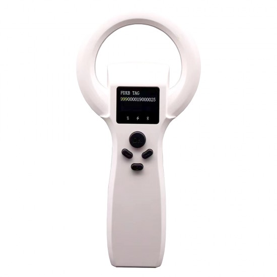 YANZEO AR180X Universal Pet Microchip Scanner Animal ID Reader Pet Tag Scanner with Bluetooth FDX-A FDX-B HDX Pet Handheld Reader for AVID 10/15 Digit Chips 