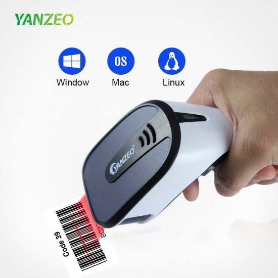 Yanzeo E3  Handheld 1D 2D Barcode Scanner USB Wired QR Code PDF417 Data Matrix Code Reader for Windows/Mac Square POS System