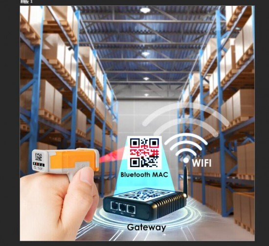 Yanzeo ES30 Mini Ring Portable Barcode Scanner 1D 2D Wireless Barcode Scanner IP65 Bluetooth Barcode reader for Warehouse Inventory