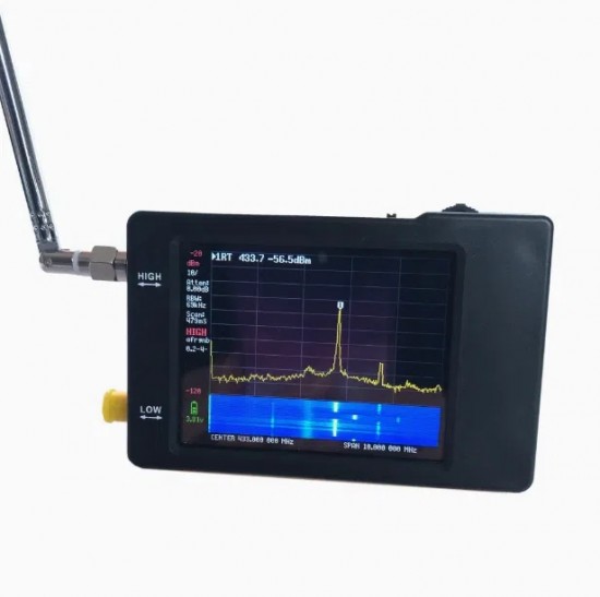 RFID Test Spectrum Analyzer Handheld Frequency Analyzer RFID Diagnostic Tool RFID Reader Tester RFID Signal Analyzer