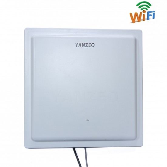 Yanzeo SI803 UHF RFID Reader 15-30m Long Range IP67 WIFI RJ45 Network RS232/485 /Wiegand 12dbi Antenna UHF Integrated Reader