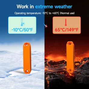 Yanzeo GL8822 UHF RFID Tag Anti-metal tag UHF long-distance waterproof ABS electronic tag asset management (10PCS)