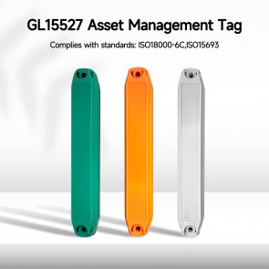Yanzeo GL15527 UHF RFID Tag Anti-metal tag UHF long-distance waterproof ABS electronic tag asset management (10PCS)