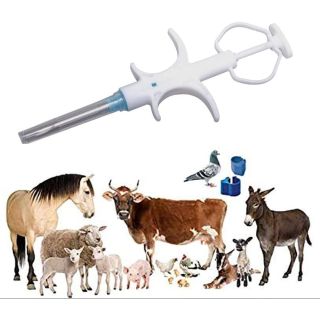 1.4*8mm Microchips Dogs ID Microchip FDX-B ISO 11784/11785 Pet Cats Dogs Microchips RFID Implant Kit for Pet Dog Cat with Syringe for Veterinary Management