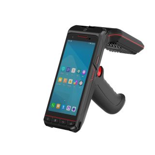 Yanzeo 6S Long Range Handheld RFID UHF Reader 1D 2D Rugged IP68 Bluetooth Mobile Computer Android 10 Barcode Scanner